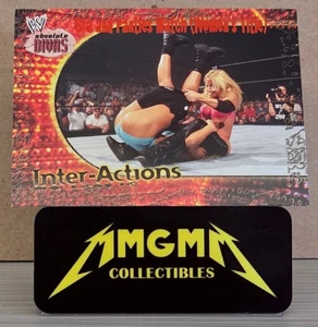Trish Stratus / Stacy Keibler - 2002 Fleer WWF Absolute Divas #19 Inter-Actions - Picture 1 of 2