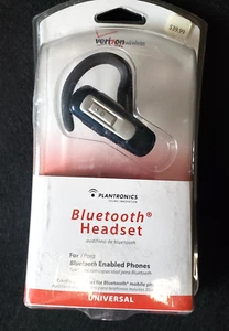 Verizon Wireless Plantronics Universal Bluetooth Headset New Factory Sealed - Picture 1 of 7