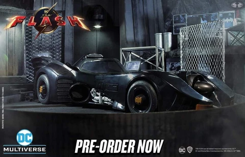 *PREORDER* McFarlane DC Multiverse Batman 1989 Batmobile Flash 2023 ~ FREE SHIP! Cover
