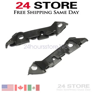 Fit MERCEDES BENZ C W205 C300 Front Left & Right Bumper-Side Cover Bracket 2Pcs - Picture 1 of 6