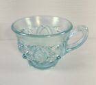 Northwood Carnival Glass Ice Blue Memphis Punch Cup