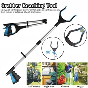 Heavy Duty Grabber Tool Industrial Pick Up Stick Hand Grip Reach Trash Reacher - Picture 1 of 7
