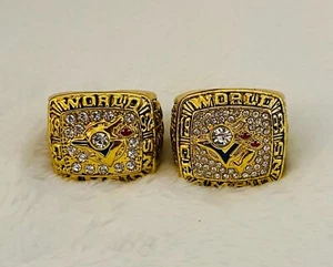 2 PCS Toronto Blue Jays World Series Championship Ring SET, 🇺🇸 SHIP - Picture 1 of 3