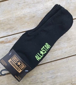 CONVERSE ALL STAR Black Ultra Low Cut 1/2 Cushion Trainer SOCKS 6-12 39-47 Con2 - Picture 1 of 6