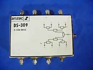 Anzac Sdoppiatore di Alimentazione 8 Vie Radioamatore DS-309 2-500 MHz (Funzionante Pull) Spedizione Gratuita! - Foto 1 di 10
