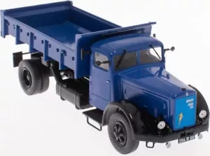 Volquete IXO/HACHETTE BERLIET GDM 10W AZUL ESCALA 1-43 NJ38 - Imagen 1 de 6