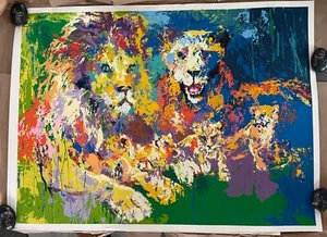 LeRoy Neiman "LION'S PRIDE" Limited Serigraph - Picture 1 of 1