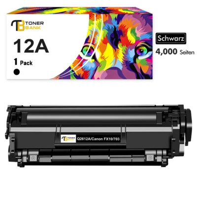 Toner XXL per Canon 703 i-SENSYS LBP3000 FAX L120 LBP2900 MF4150 FAX L160 L100 - Immagine 1 di 4