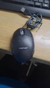 Mouse base ottico cablato USB Dynamode Compoint con rotella di scorrimento per PC portatile - Foto 1 di 2