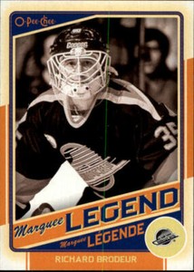 2012-13 O-Pee-Chee Hockey #548 Richard Brodeur L