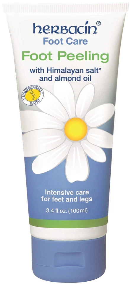 Peeling (esfoliante) para cuidados com os pés Herbacin 3,4 oz - Imagem 1 de 1