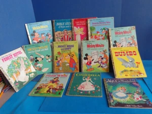 GROUP OF 13 VINTAGE LITTLE GOLDEN BOOKS - Picture 1 of 4