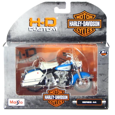 Harley Davidson Electra Glide Maisto Series 44 1966 Motor Cycles Foto 1 de 4