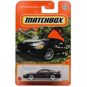MATCHBOX 1994 Mitsubishi 3000GT 64/102 black 2021 MATCHBOX - Picture 1 of 3