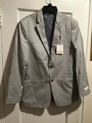 Calvin Klein Girls Suit Separate Gray Blazer Sz 16 NWT - Image 1 of 4