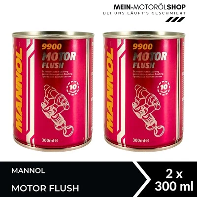 Mannol MN9900 Motor Flush Motorspülung Motorreiniger 2x300 ML