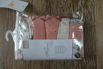 Mayoral Girls 100% Cotton Underwear Set of 5 Size 10 NWT - Image 1 of 4