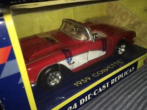 Motor Max 1959 Chevrolet Corvette 1:24 Scale Diecast 73200 NOS - Picture 1 of 10