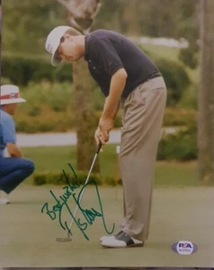 Davis Love III Signed and framed  8X10 Photo PSA Certified. - Picture 1 of 4