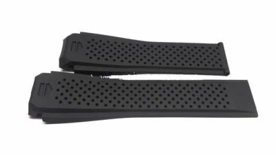 TAG HEUER CONNECTED black rubber strap ref FT6045 for SAR8A80 genuine *brand new - Image 1 of 4