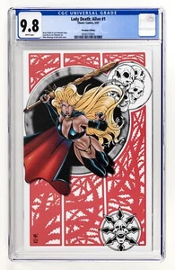 CAOS! FUMETTI - LADY DEATH: ALIVE #1 - PREMIUM ED, LTD 2500 - CGC 9.8 - Foto 1 di 2