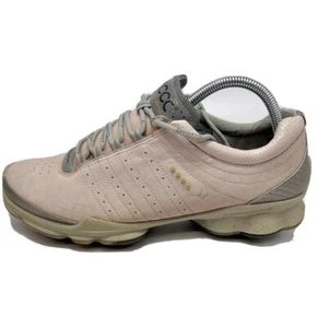 ECCO Biom GOLF Shoes EU 41 / Women US 10.5 / Men 8 Yak Leather Natural Motion - Picture 1 of 24