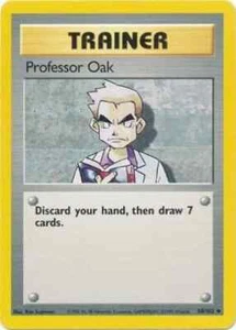 Pokémon TCG - 1x MP Professor Oak - Base Set (88/102) x1 - Picture 1 of 1