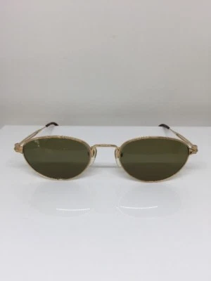 Новые винтажные солнцезащитные очки Matsuda 2877 Cat Eye C. PG блестящие золотистые 49-20-145 мм Япония - Изображение 1 из 4