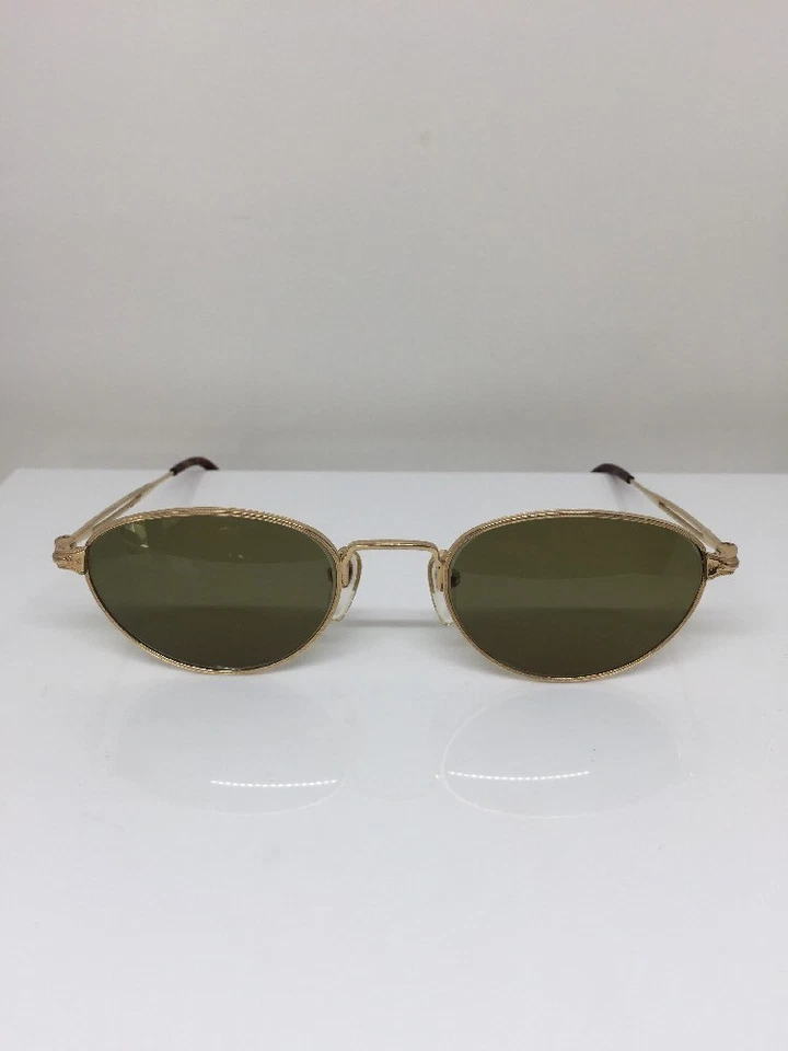 Nuevas gafas de sol vintage Matsuda 2877 ojo de gato C. PG dorado brillante 49-20-145 mm Japón Foto 1 de 4