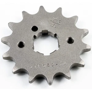 Fits 1980 Yamaha XT250 Steel Front Sprocket JT Sprockets JTF569.14 - Picture 1 of 2
