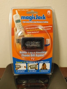 MagicJack USB Phone System As Seen On TV Free Local & Long Distance Calling, NEW - Photo 1/3
