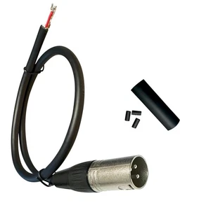 Premium XLR Kabel Open End, Pigtail 3 Pin Stecker, Mikrofonkabel, inkl... - Bild 1 von 7