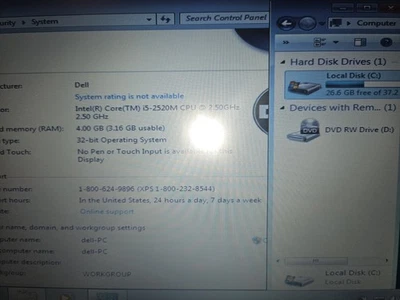 Dell Latitude E6420 i5-2520M@2.50GHz 4GB 40GB Windows 7  - Image 1 of 4