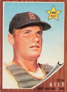1962 Topps #244 Don Gile - Foto 1 di 2