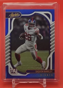 SAQUON BARKLEY/50 2022 Panini Absolute Blue Spectrum SP #48 Giants NFL Panini  - Imagen 1 de 6