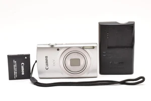 [MINT] Canon PowerShot ELPH 185 IXY 200 20MP Digital Camera Silver English JPN - Picture 1 of 24