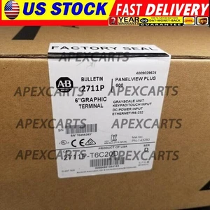 Allen-Bradley 2711P-T6C20D PanelView Plus 600 2711P-T6C20D versiegelt USA kostenlose Steuern - Bild 1 von 4