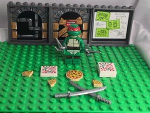 LEGO Teenage Mutant Ninja Turtles Raphael Minifigur-Tnt015 - Bild 1 von 4