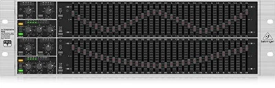 Behringer 31-band stereo graphic equalizer feedback ULTRAGRAPH PRO FBQ6200HD - Image 1 of 4