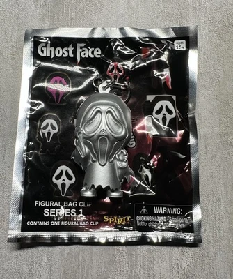 Clip Borsa Personaggio Faccia Fantasma Serie 1 Esclusiva B (Chase) - Spirito Halloween - Immagine 1 di 4