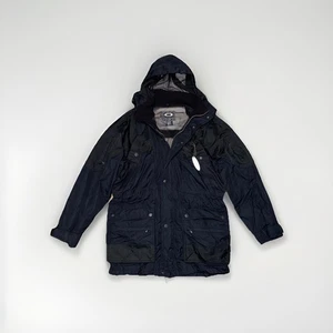 Vintage Oakley Genuine Software Ski Jacket Men's Size Large Softshell Nylon Coat - Picture 1 of 12