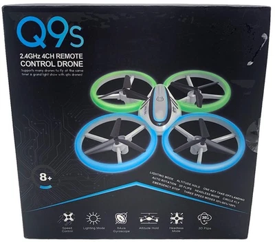 Hasakee Q9s 2.4GHz 4CH 6 Axis Gyroscope Remote Control Drone Quadcopter - Image 1 of 4