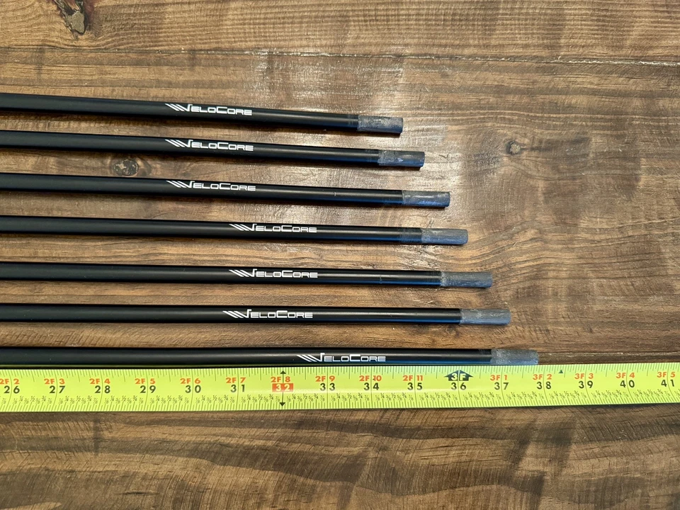 Juego de 7 varillas de hierro grafito rígido Fujikura AXIOM VeloCore 105S .355" 38"-35" Foto 1 de 4