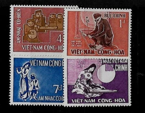 SOUTH VIETNAM Sc 287-90 NH set of 1966 - Instruments - Picture 1 of 1