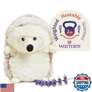 warmies Microwavable and Weighted Stuffed Animals, Hedgehog - Heated Stuffed - Picture 1 of 5