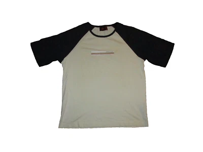 Vintage Robe Di Kappa Jersey Style T-Shirt Men's Size S Navy/Cream - Image 1 of 4