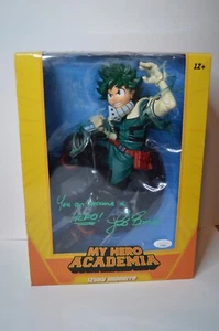 My Hero Academia IZUKU MIDORIYA Deku 10" Statuę signiert von JUSTIN BRINER COA - Bild 1 von 7