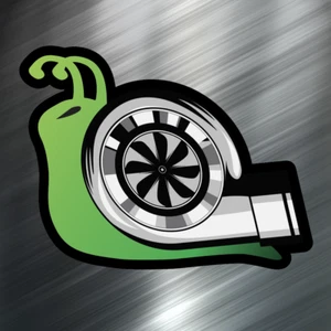 (1) Turbo Snail Sticker car Auto Race Drift JDM Decal Boost Tuner Euro Funny NEW - Picture 1 of 4