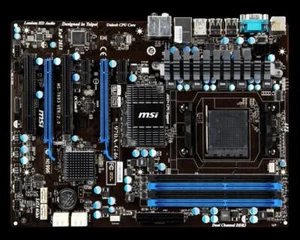 MSI 970A-G46 AMD 970 ATX Motherboard 7693-020R Sockel AM3+ (#592) - Bild 1 von 3