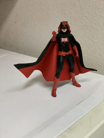 Custom Batman Batwoman Wired CAPE ONLY 1/12 Dc Collectibles Mattel NOT FIGURE Cover